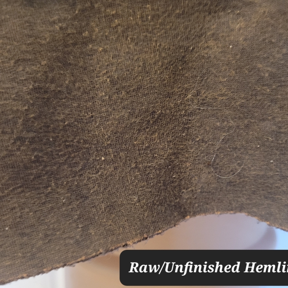 OLI & HALI Hoodie w/Denim Star Patchwork, EUC, S(Overszd), Cute+Comfy🤎🩶💙 - Picture 10 of 16